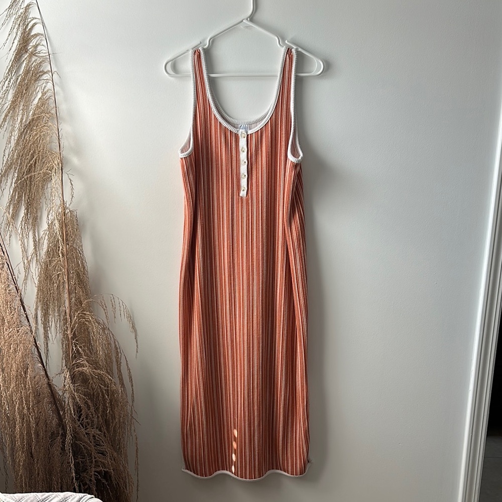 Striped Maternity Dress